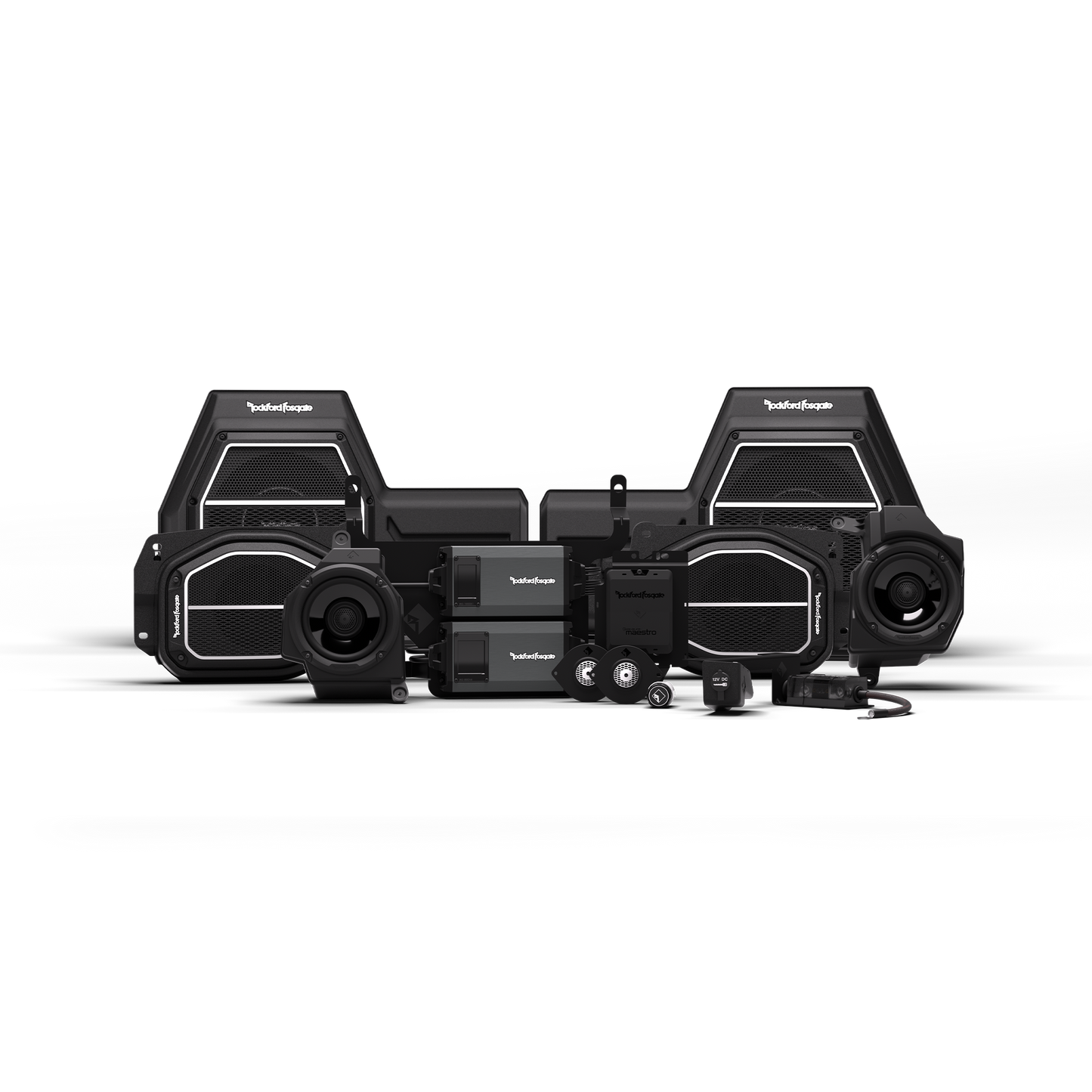 KIT DE AUDIO TODO EN UNO DE 1800 VATIOS PARA DETERMINADOS JEEP WRANGLER UNLIMITED JL, 2018-2023.