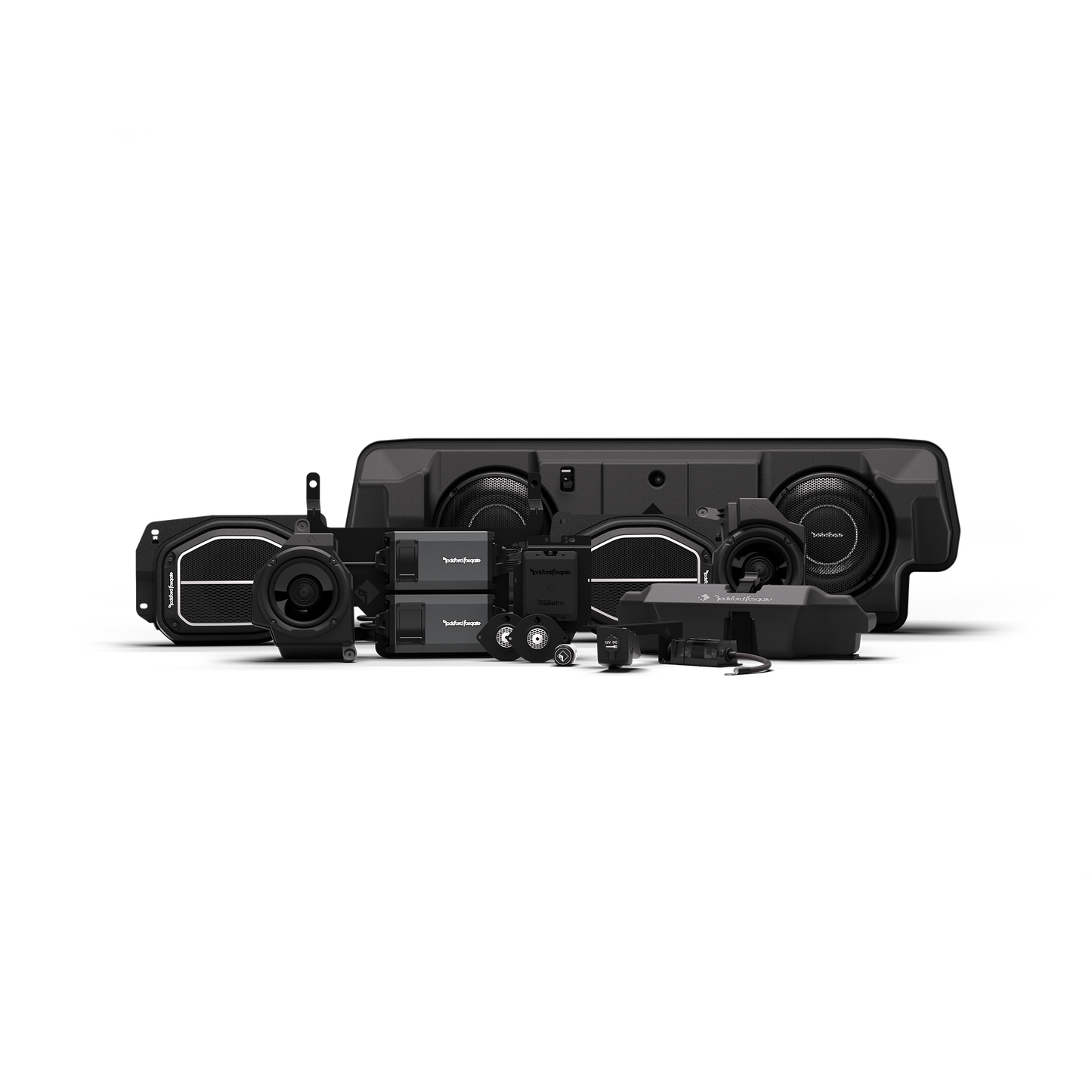 KIT DE AUDIO TODO EN UNO DE 1,800 VATIOS PARA DETERMINADOS JEEP GLADIATOR