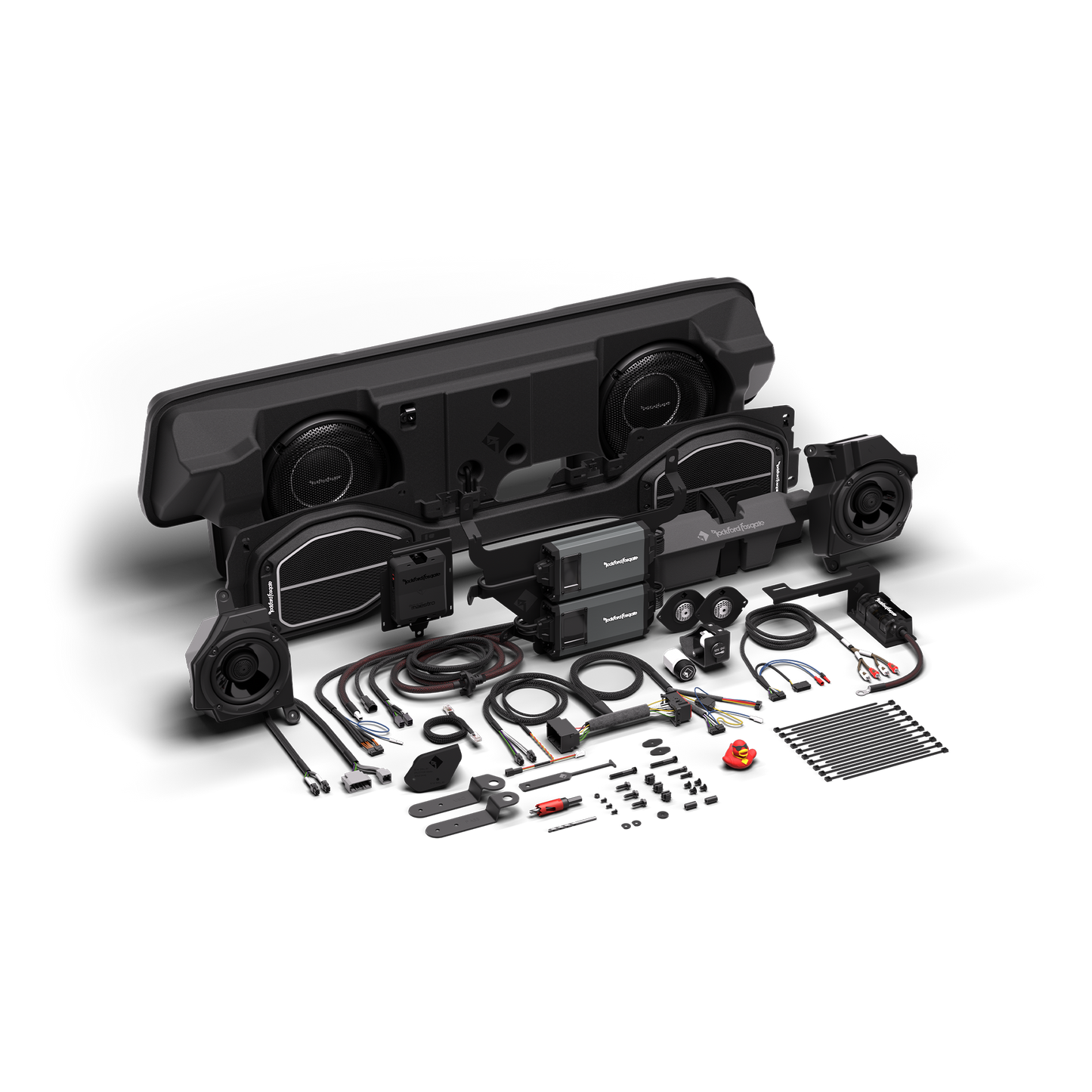 KIT DE AUDIO TODO EN UNO DE 1,800 VATIOS PARA DETERMINADOS JEEP GLADIATOR