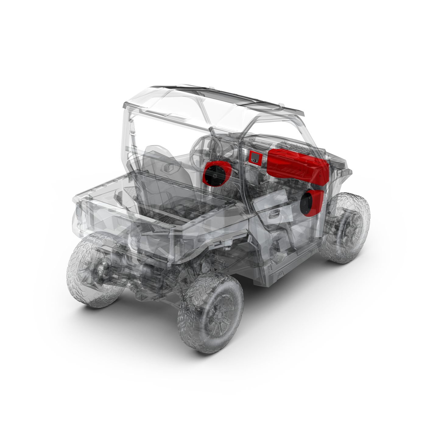 Kit de audio para Polaris General 2016+ Stage 3 400W