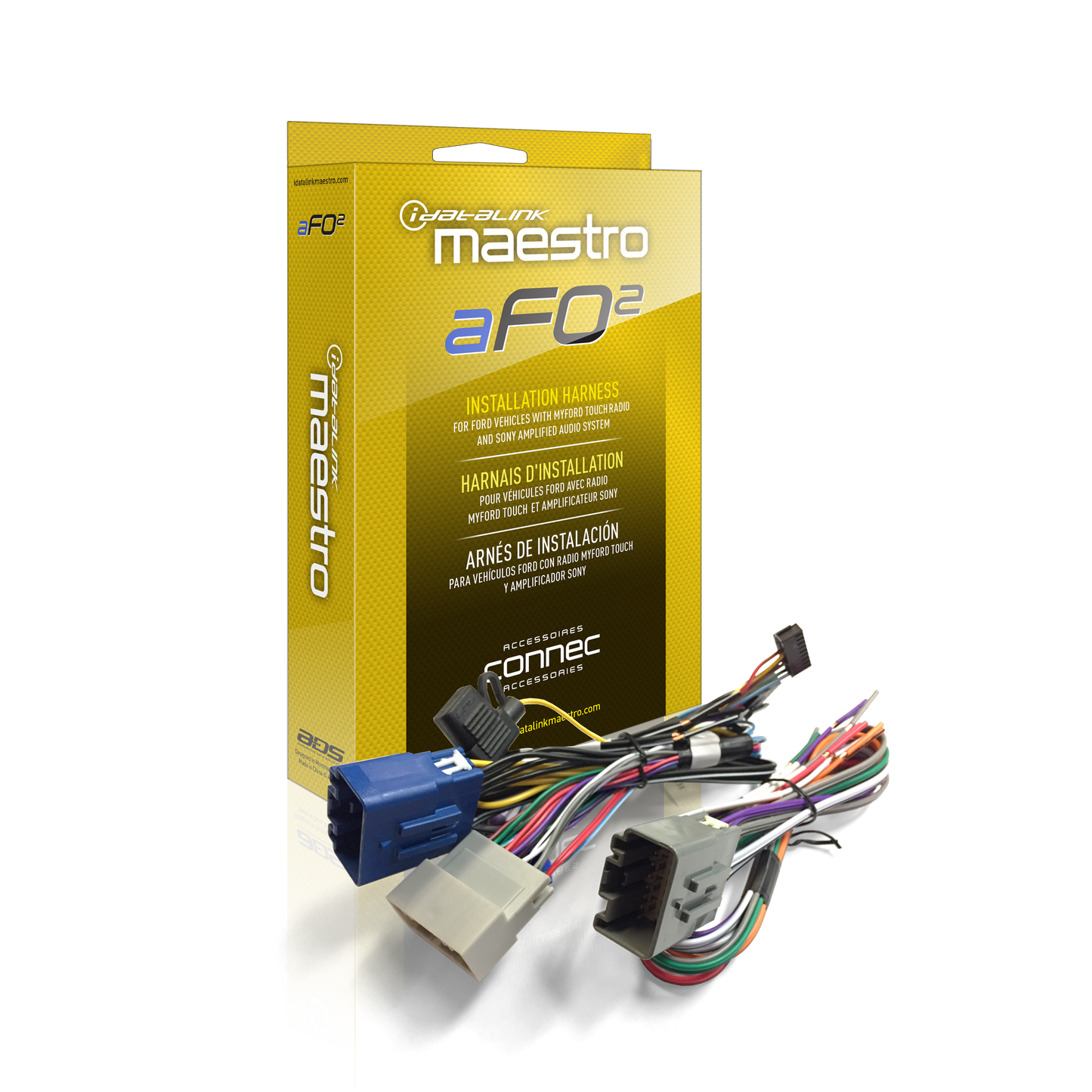 Arnés en T DSR1 para vehículos Ford seleccionados.
