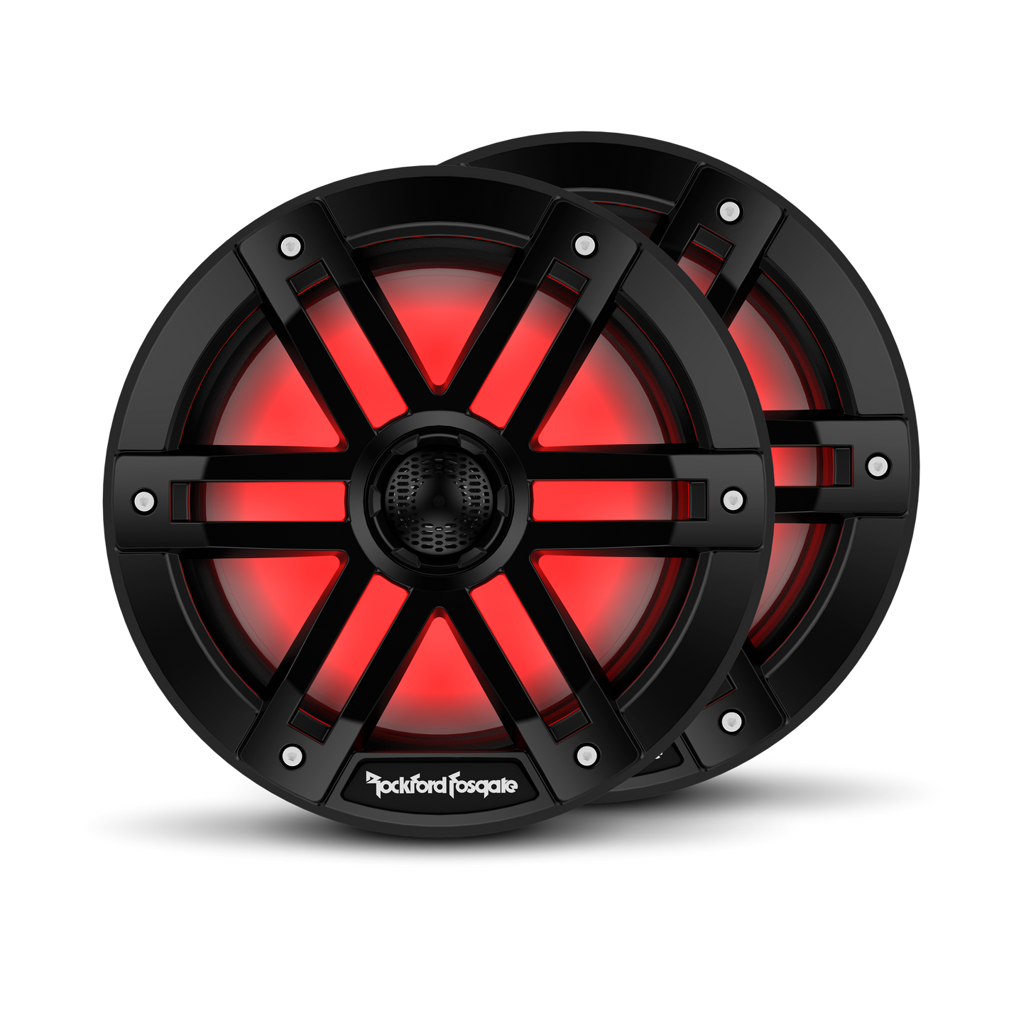 Altavoces marinos de 2 vías, M1 de 8. negro.