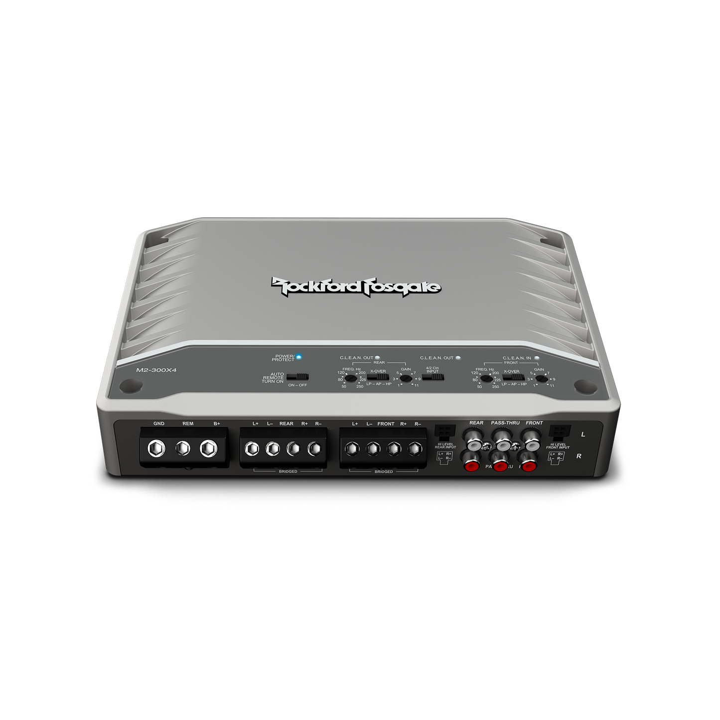 Amplificador Element Ready m2 de 300 vatios y 4 canales.