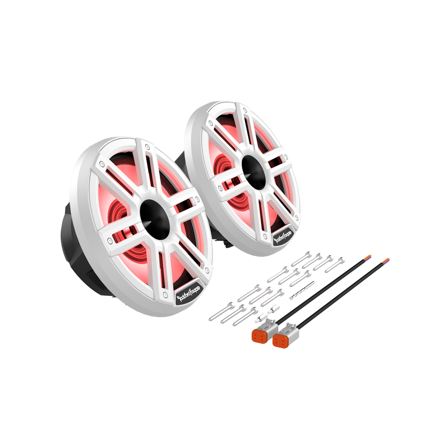 Altavoces marinos de bocina de 2 vías M2 de 8. (PR).