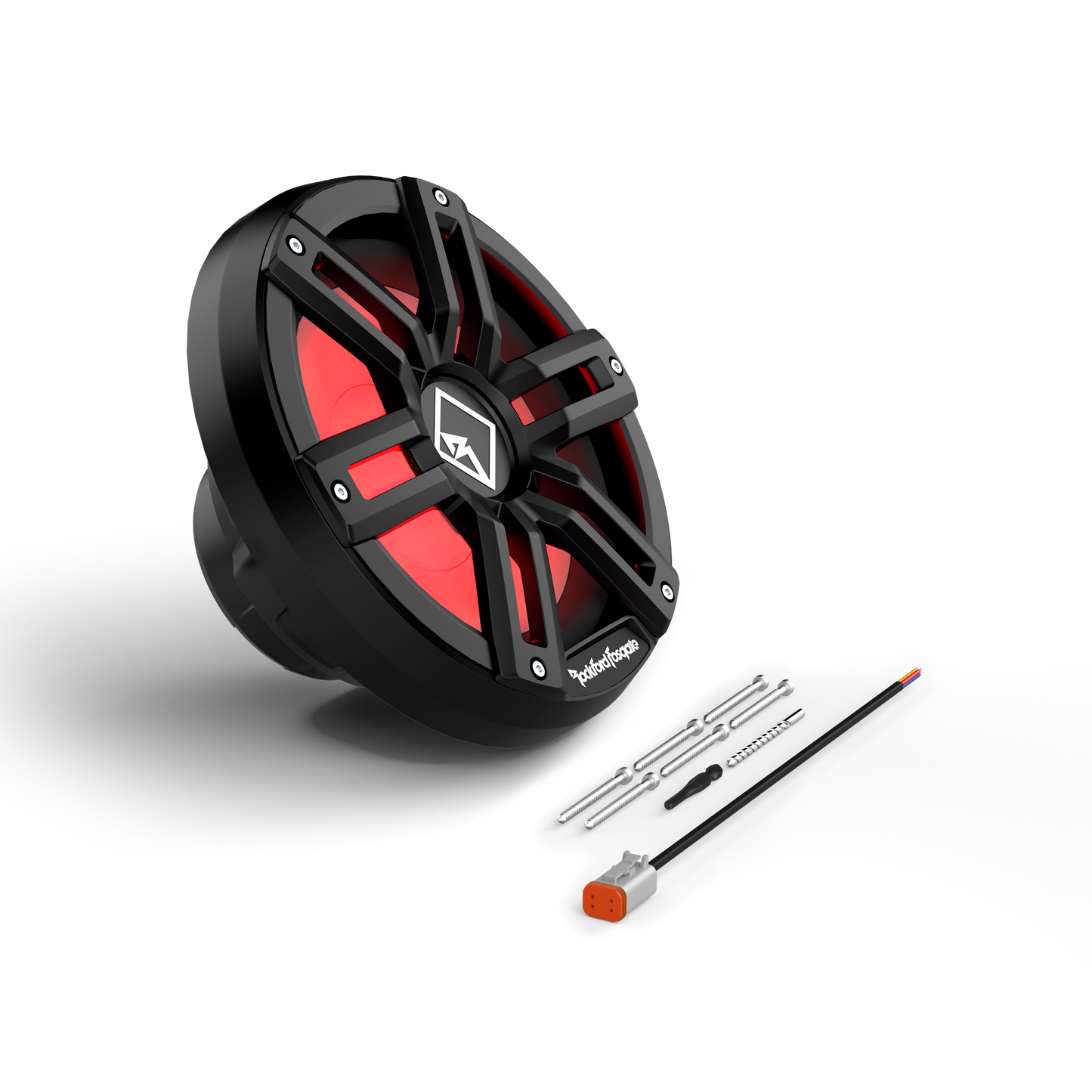 SUBWOOFER MARINO CON CARCASA SELLADA COLOR OPTIX, M2 DE 10 DVC 2 NEGRO.