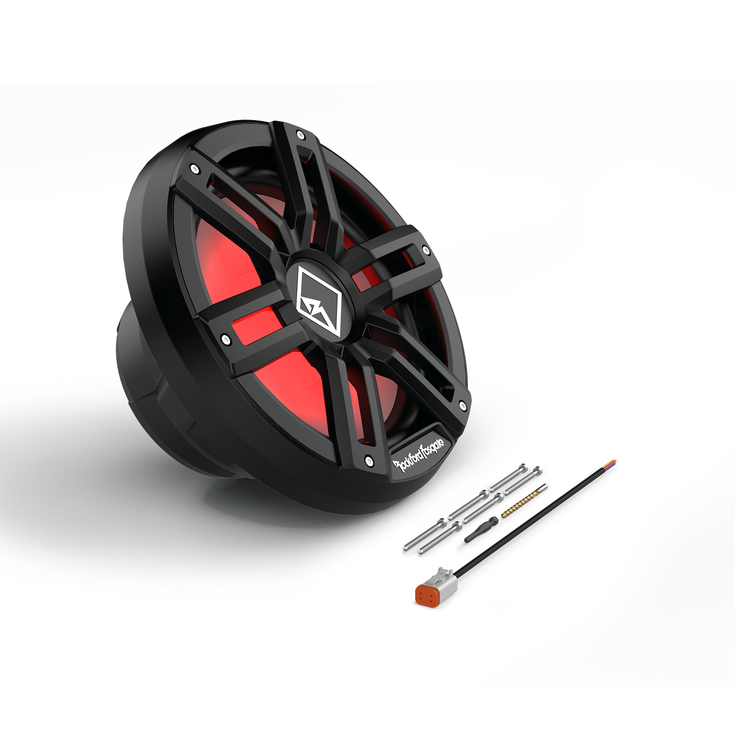 SUBWOOFER MARINO CON CARCASA SELLADA, COLOR OPTIX. M2 DE 12. DVC2 NEGRO.
