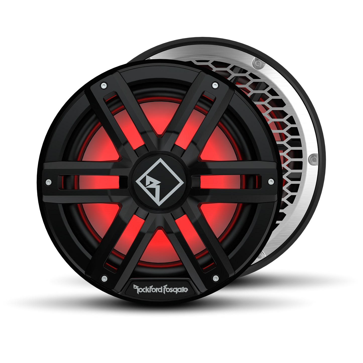 SUBWOOFER MARINO CON CARCASA SELLADA. COLOR OPTIX. M2 DE 12 DVC 4 NEGRO.