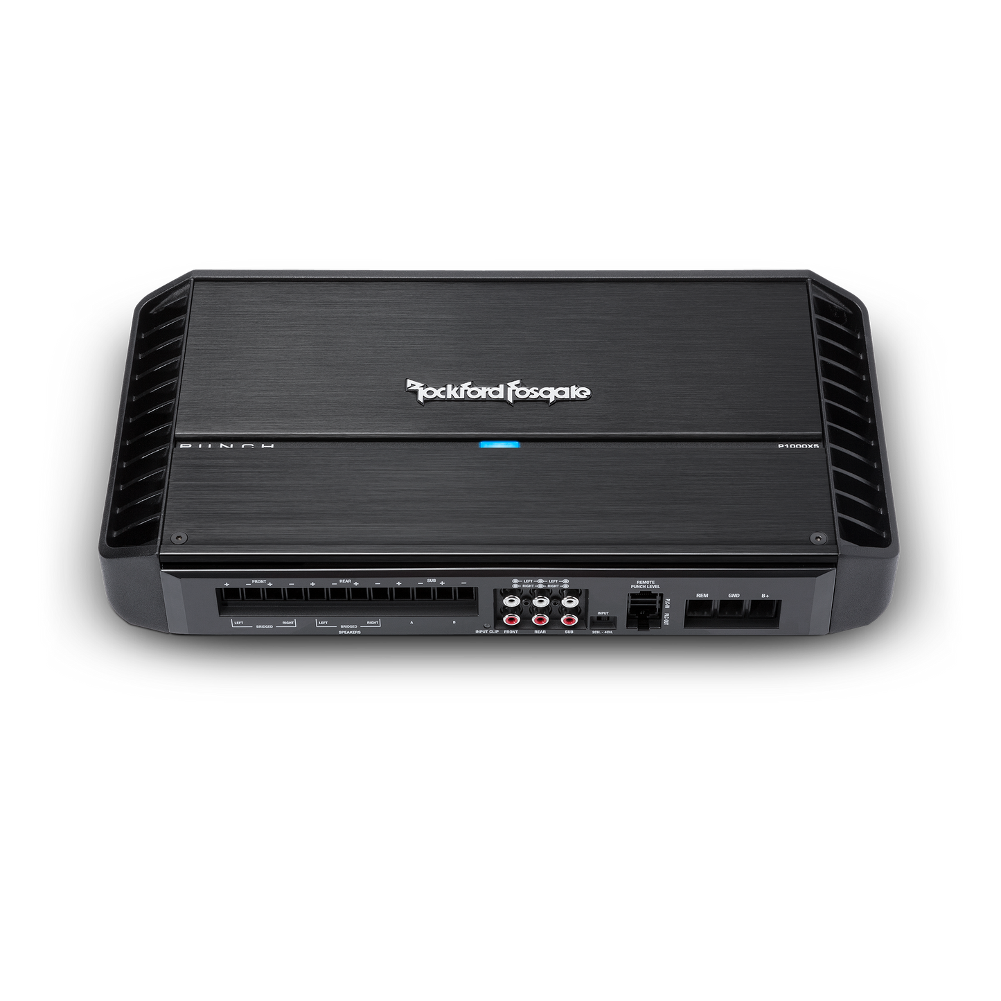 Amplificador punch de 5 canales CLASS-BD de 1000 vatios.