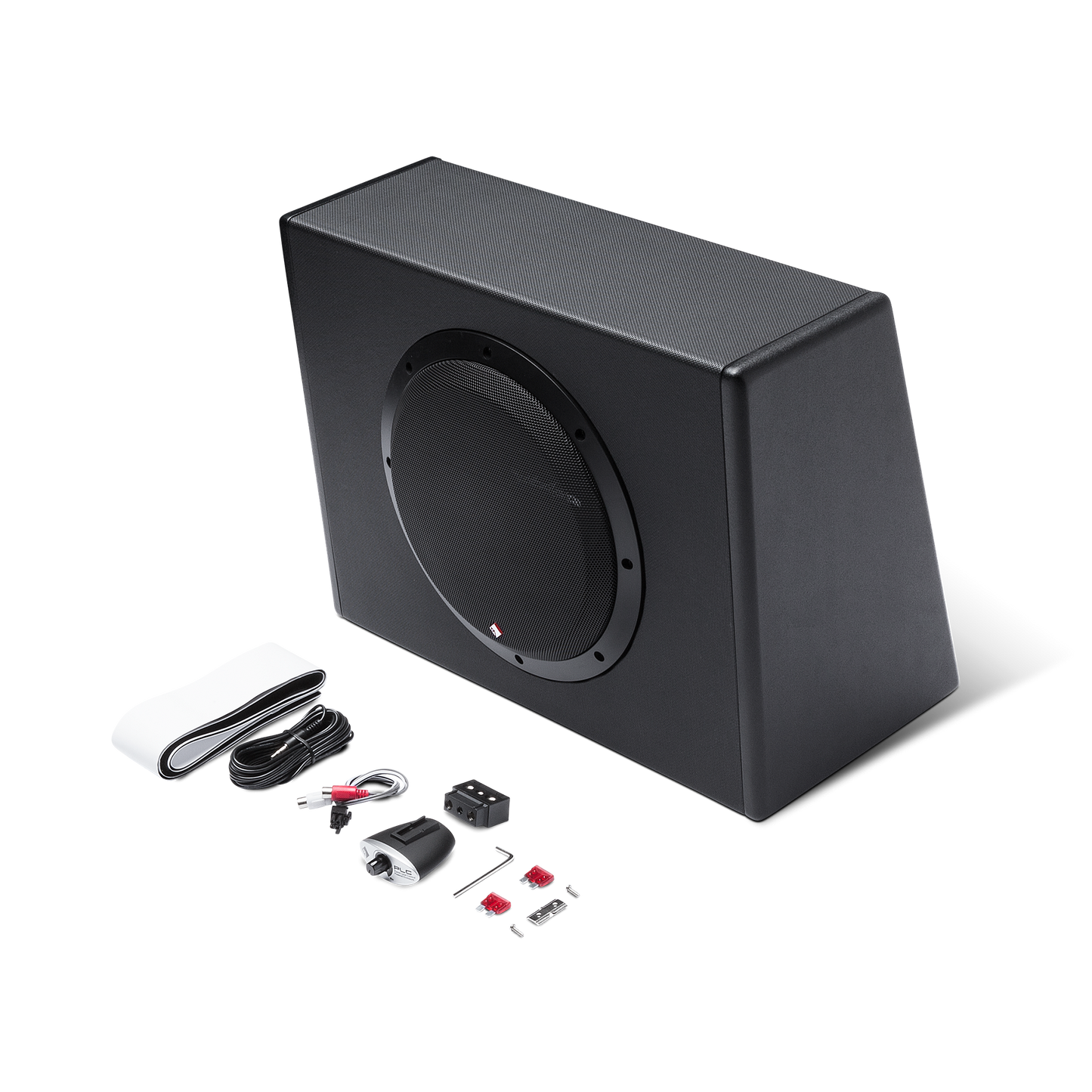 SUBWOOFER AMPLIFICADO PUNCH SINGLE DE 10 Y 300 VATIOS.