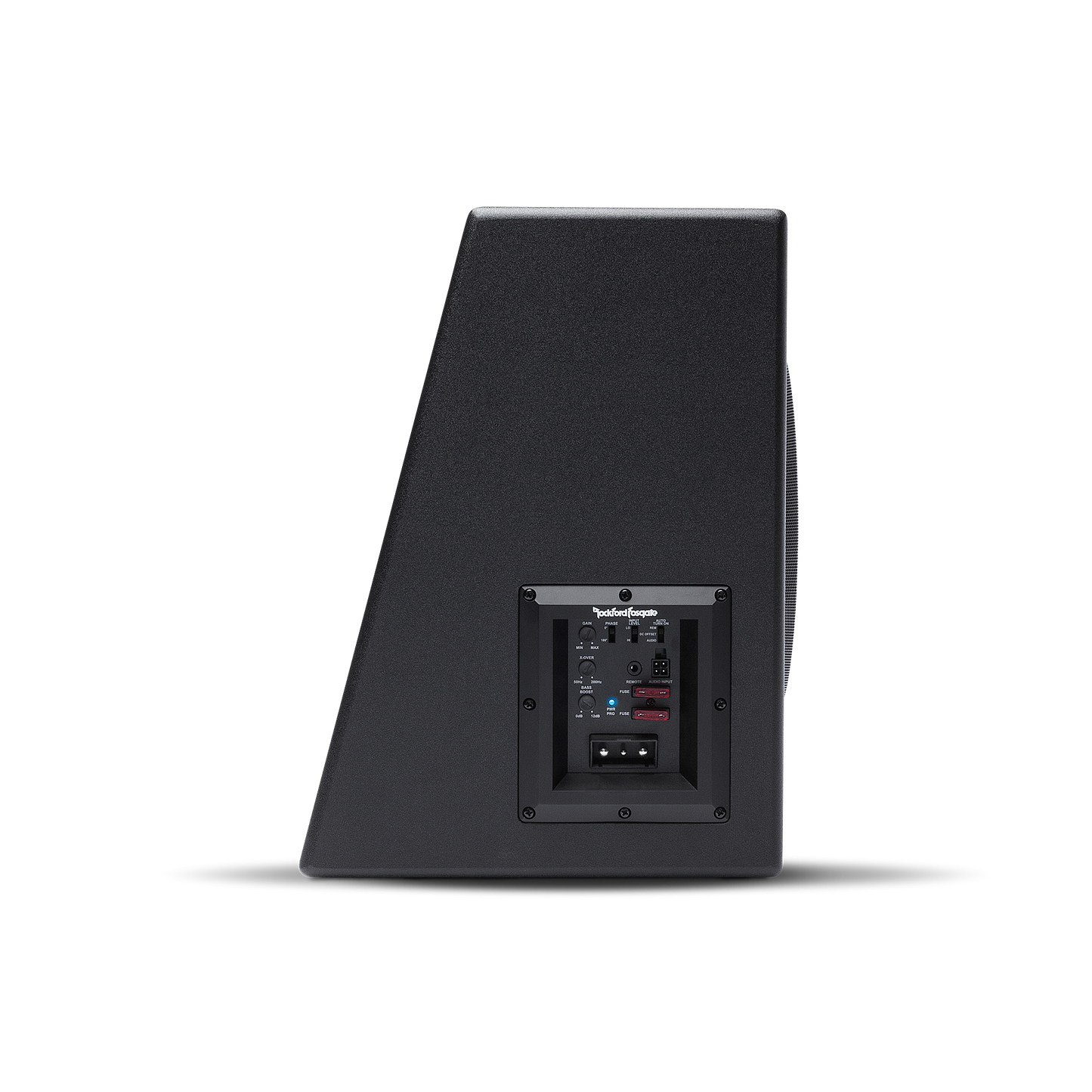 SUBWOOFER AMPLIFICADO PUNCH SINGLE DE 12 Y 300 VATIOS.
