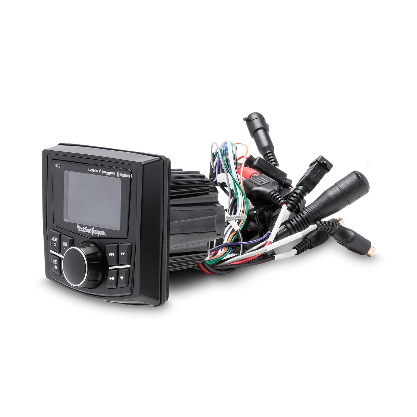 Autoestéreo Marino Rockford PMX-3 Para Barcos Y Motosports Pandora Bluetooth