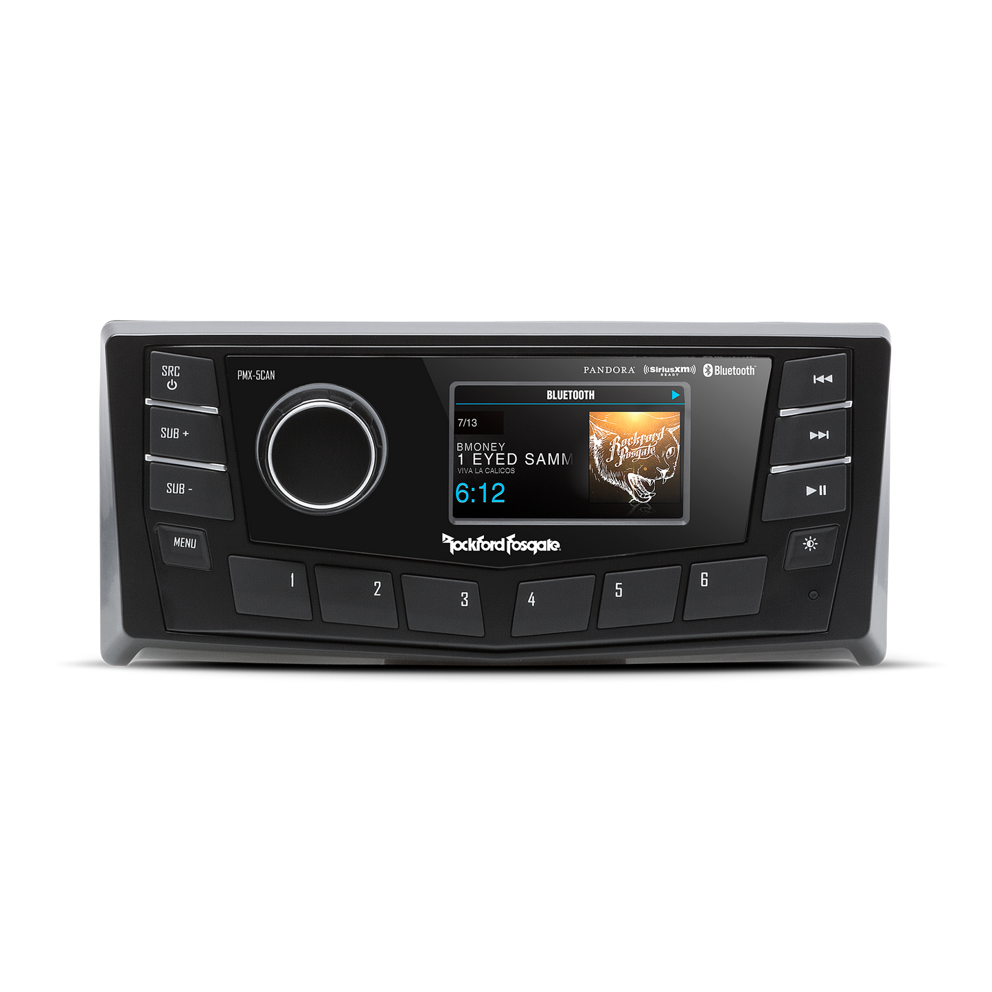 Estereo marino 2.7" Rockford Fosgate PMX-5CAN