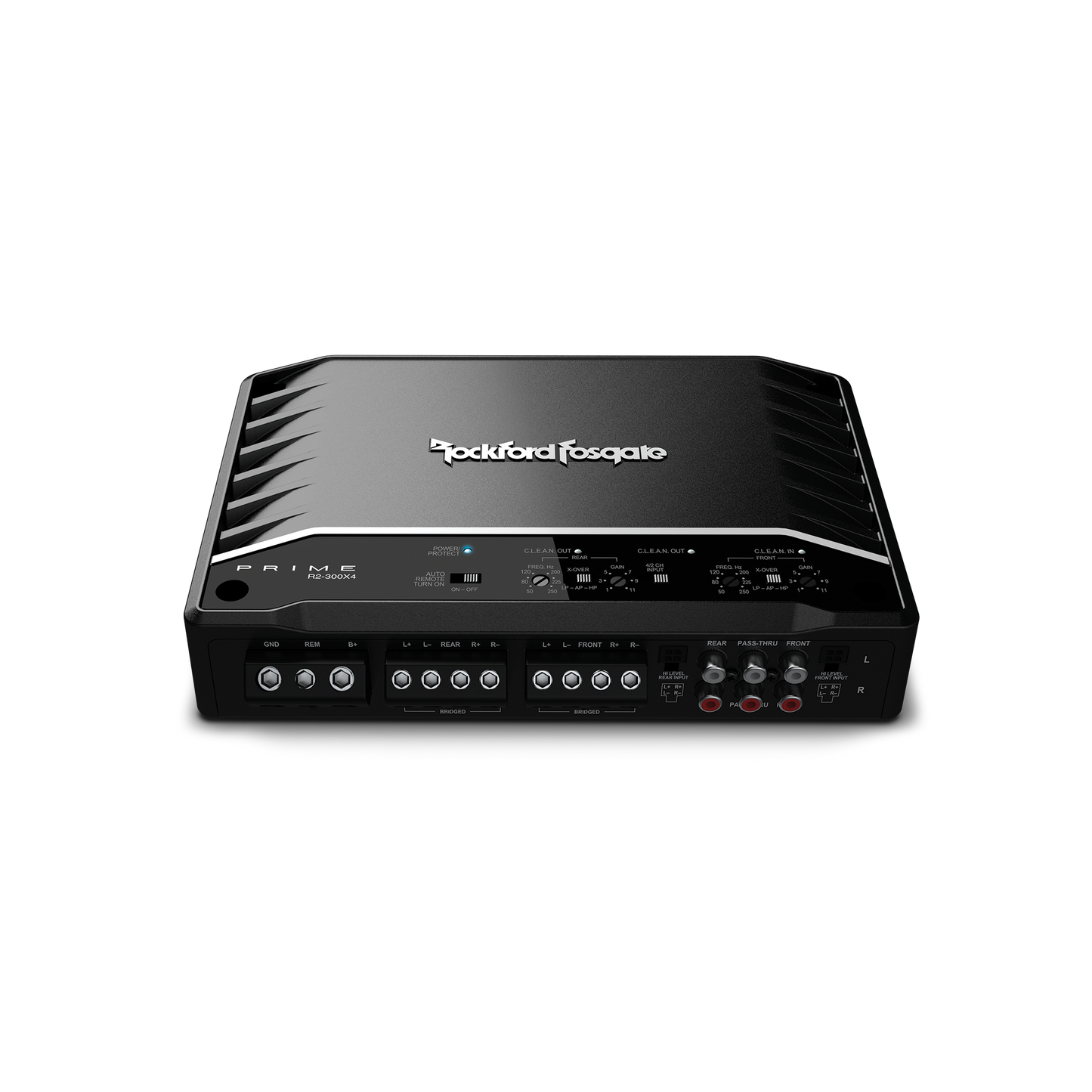 Amplificador prime de 4 canales de 300 vatios.