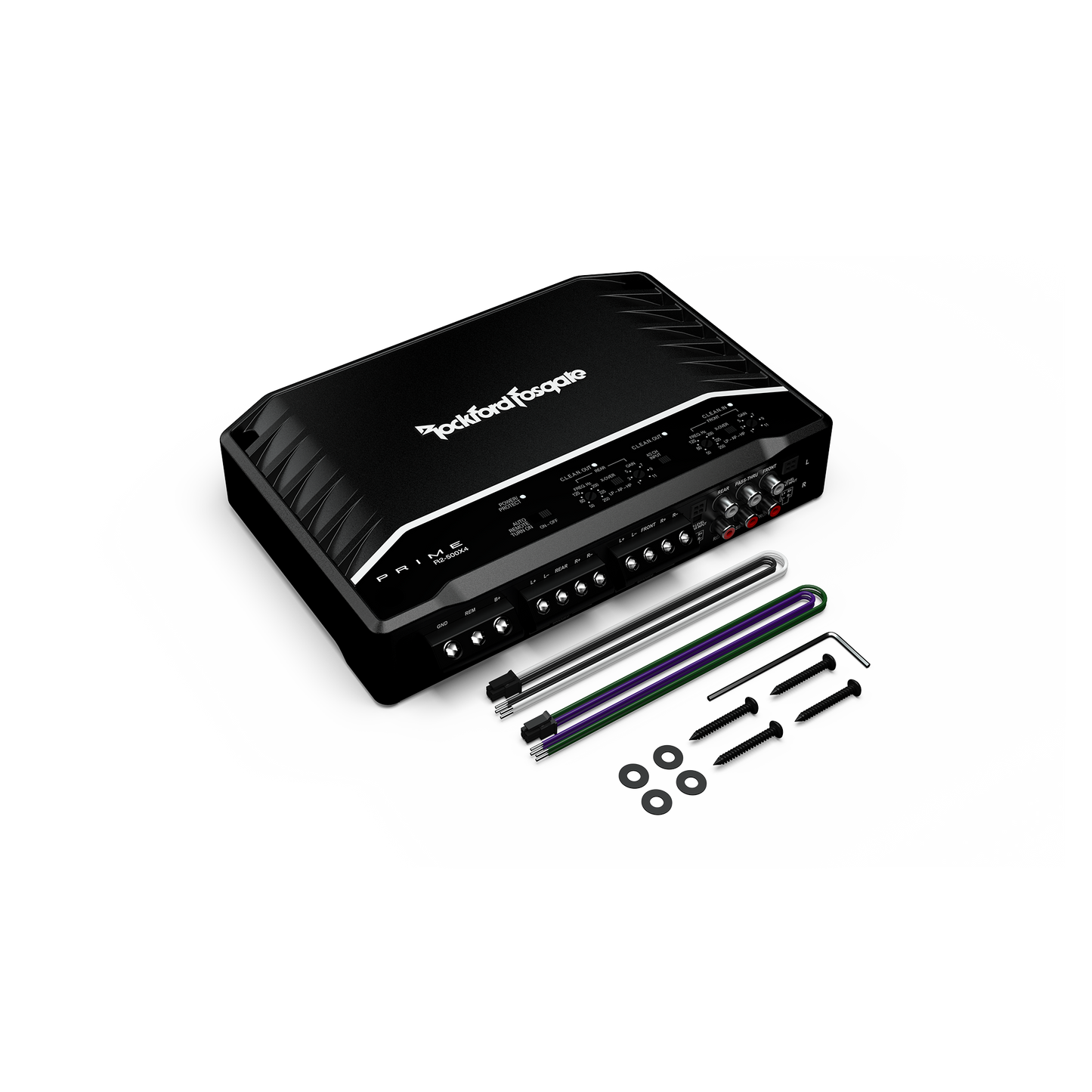 Amplificador prime de 4 canales de 500 vatios.