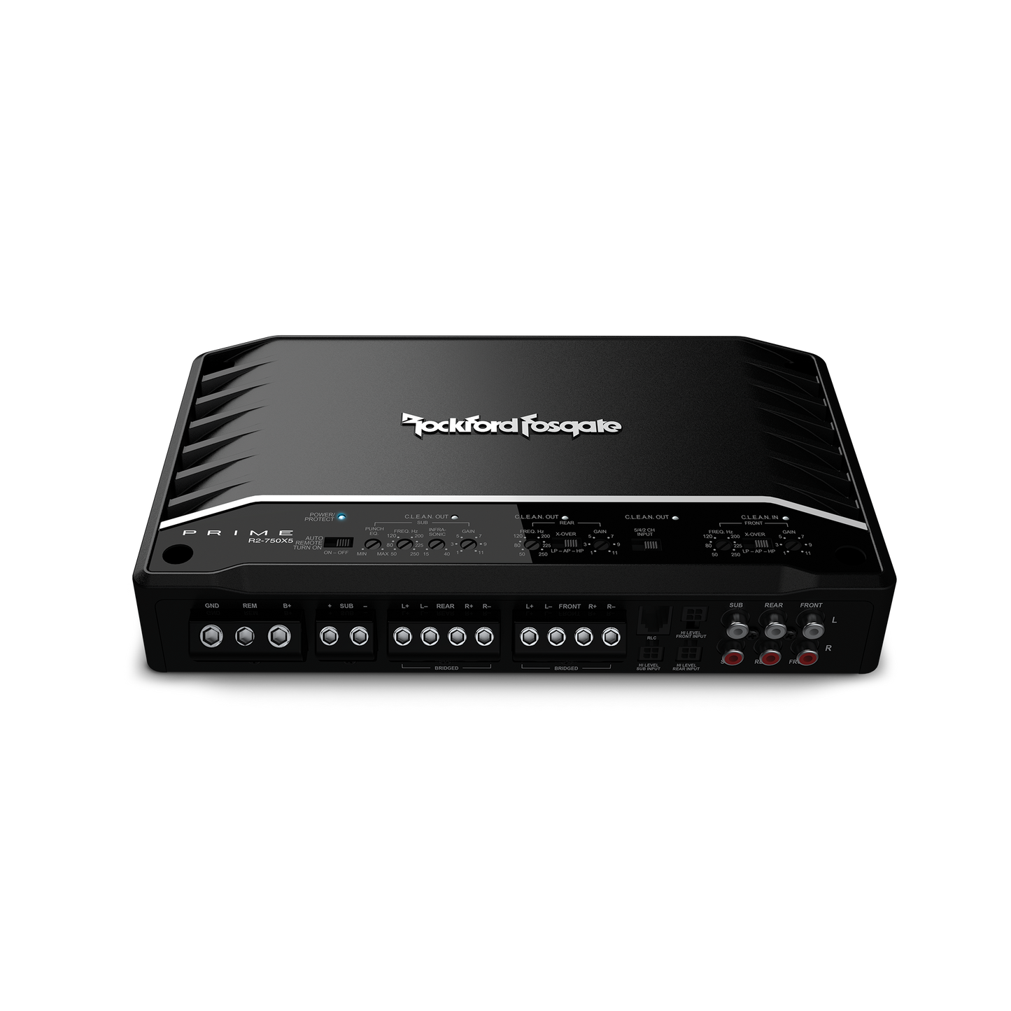 Amplificador prime de 5 canales de 750 vatios.