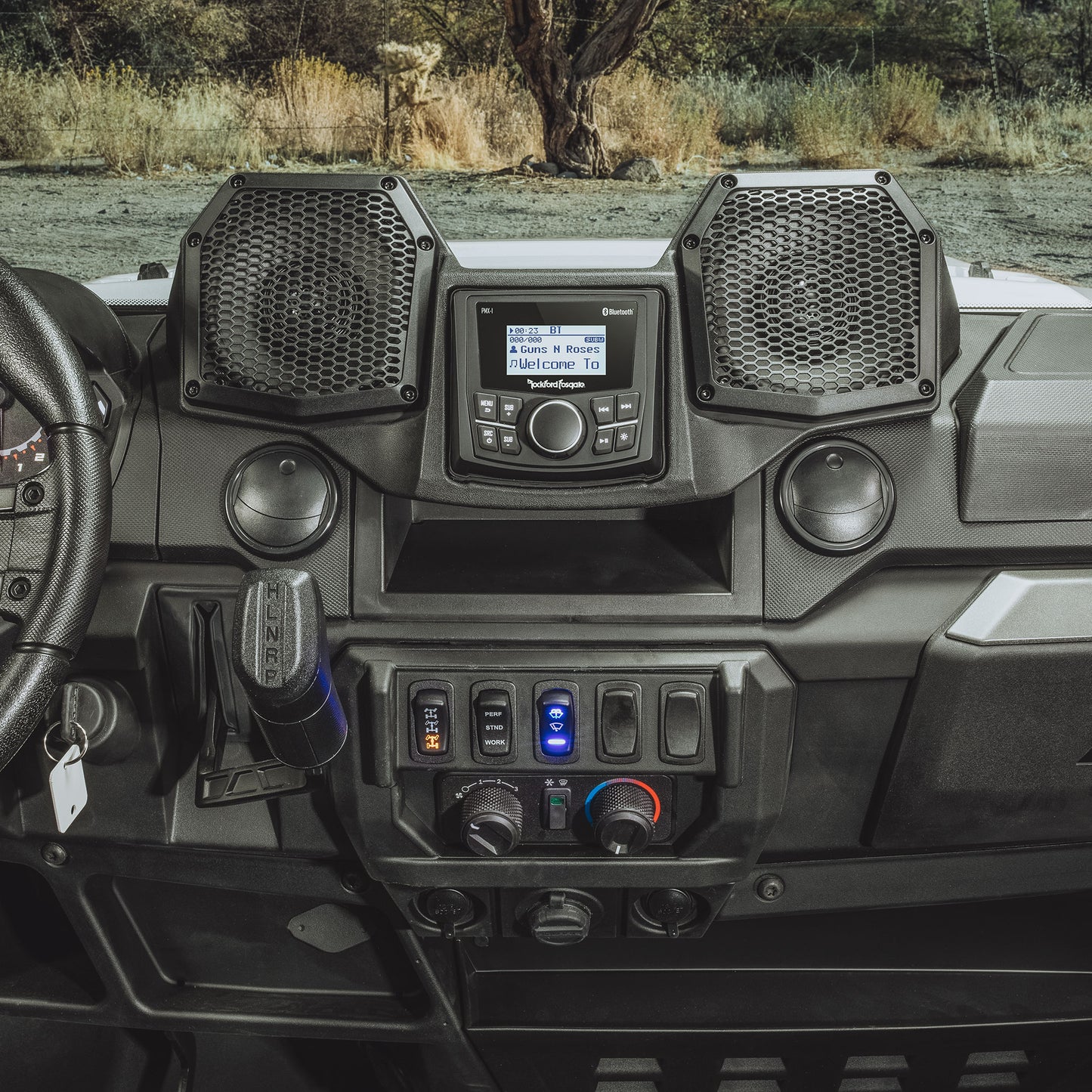 Kit de audio Polaris Ranger / Bobcat 2019 Stage 1