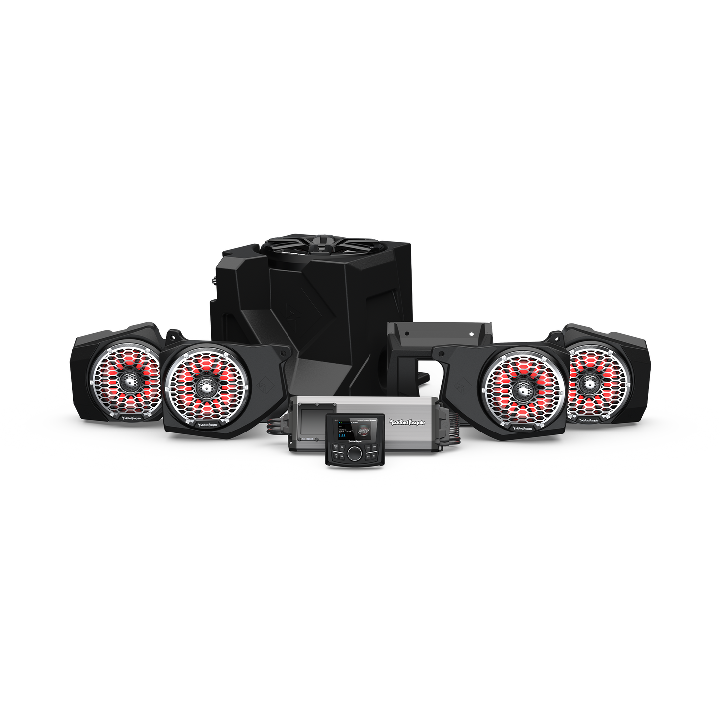 Kit de audio Polaris Ranger 2018+ Stage 6