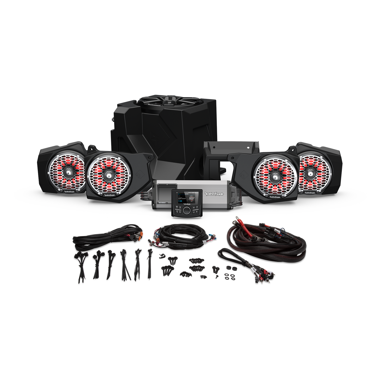 Kit de audio Polaris Ranger 2018+ Stage 6