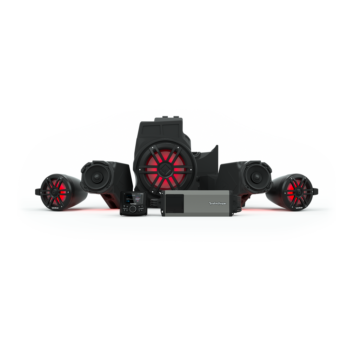 Kit de audio Polaris Pro R 2019 + Stage 4