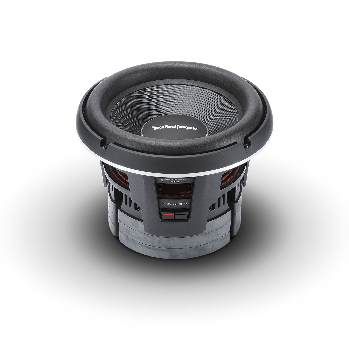 POTENCIA DE SUBWOOFER SIMPLE T2 DE 13 Y 1 OHMIO.