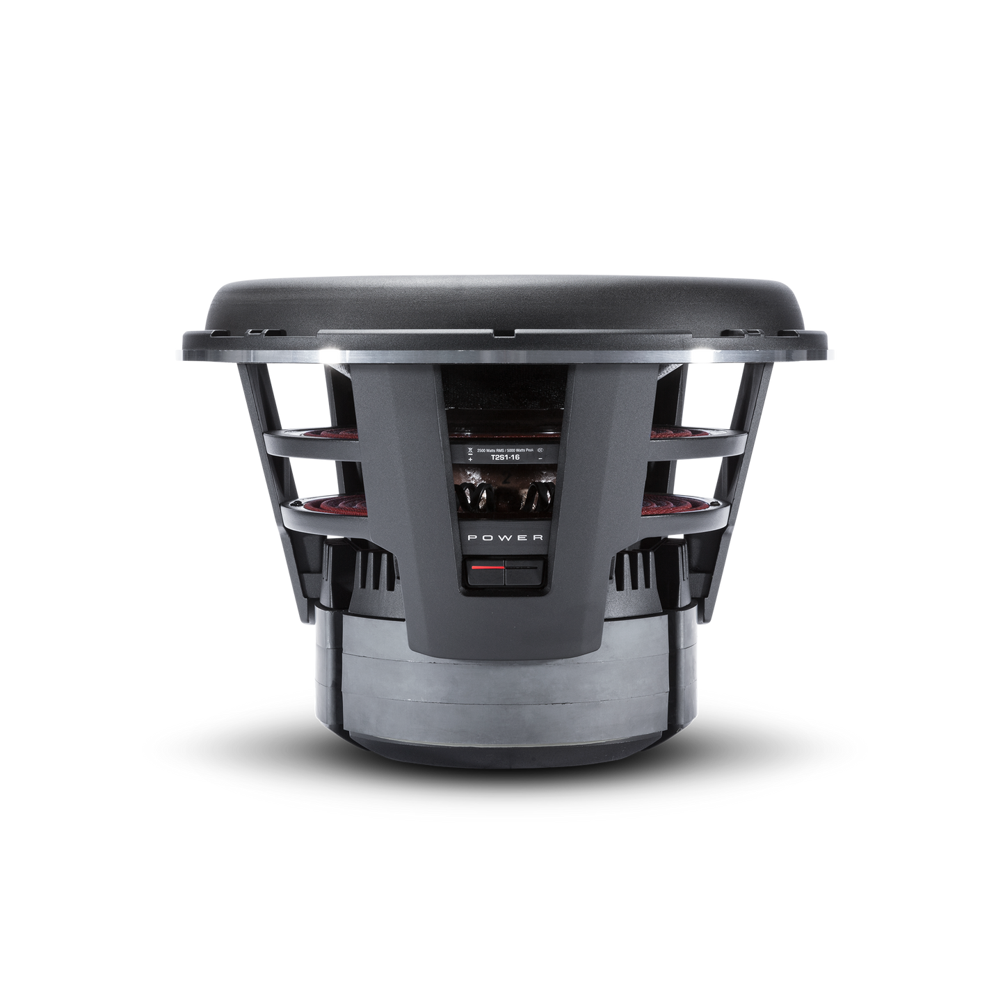 POTENCIA DE SUBWOOFER SIMPLE T2 DE 16 Y 1 OHMIO.