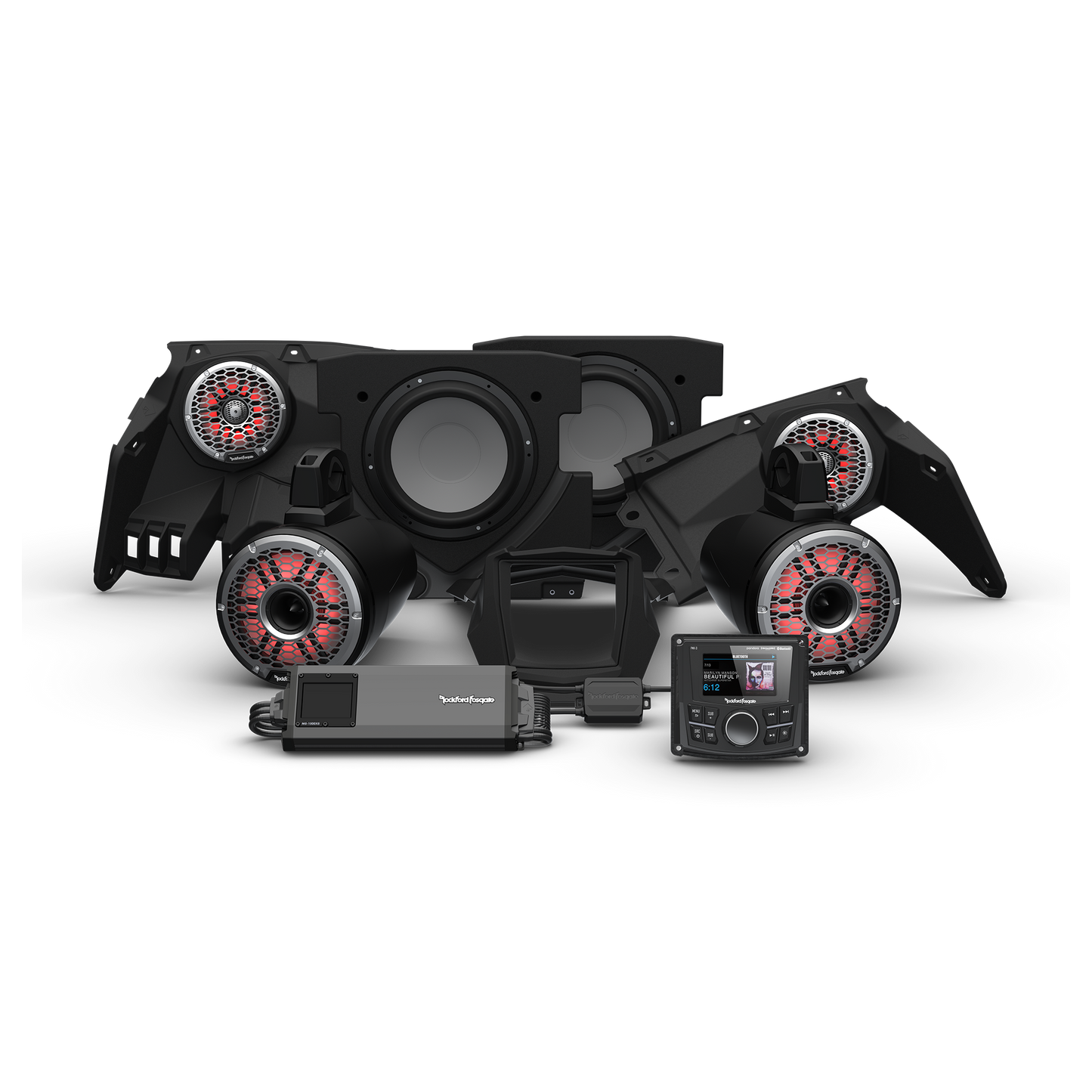 Kit de audio Can Am Maverick X3 Stage 6
