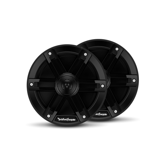 Altavoces de grado marino de 6.5pg, negro.