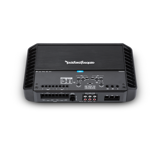 Amplificador punch de 4 canales de 600 vatios.