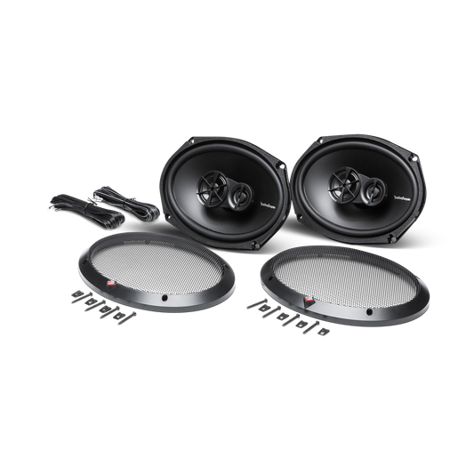 Altavoz prime de rango completo de 6X9pg y 3 vías.