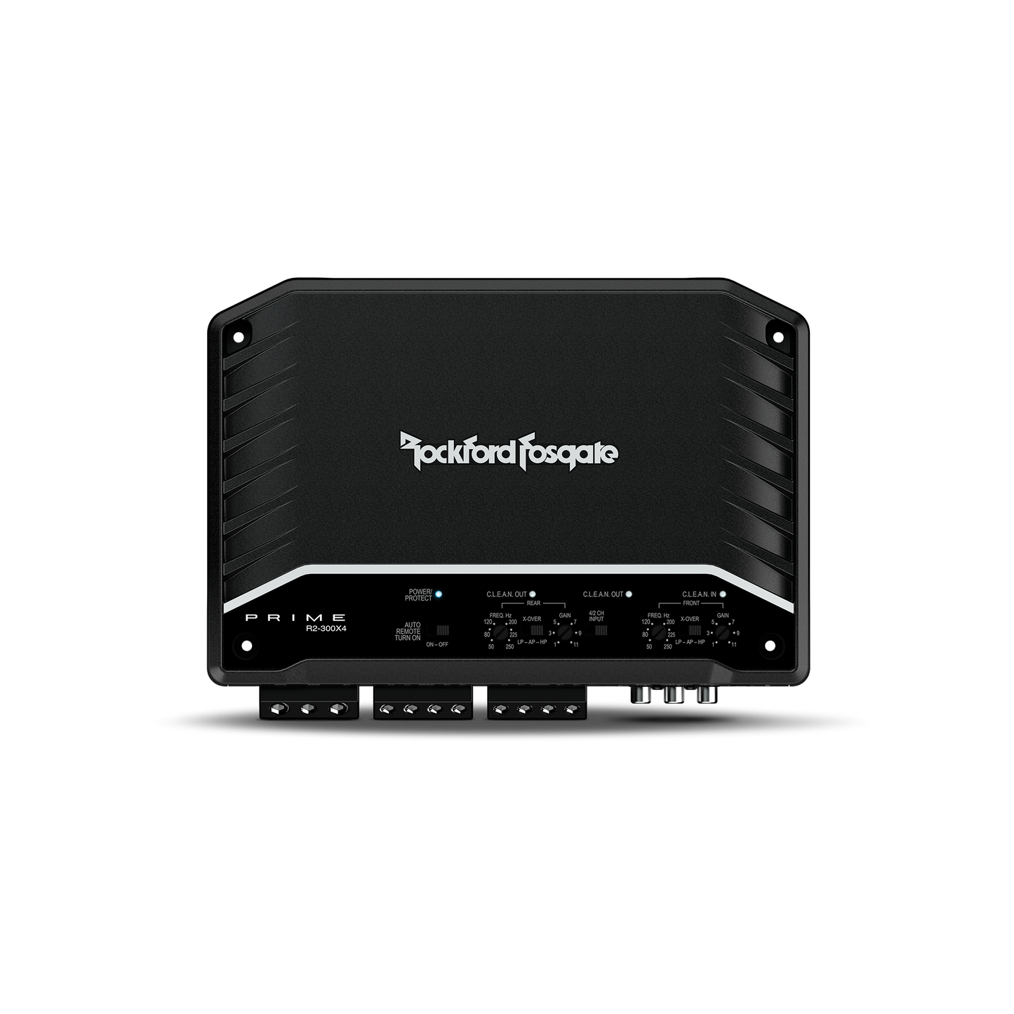 Amplificador prime de 4 canales de 300 vatios.