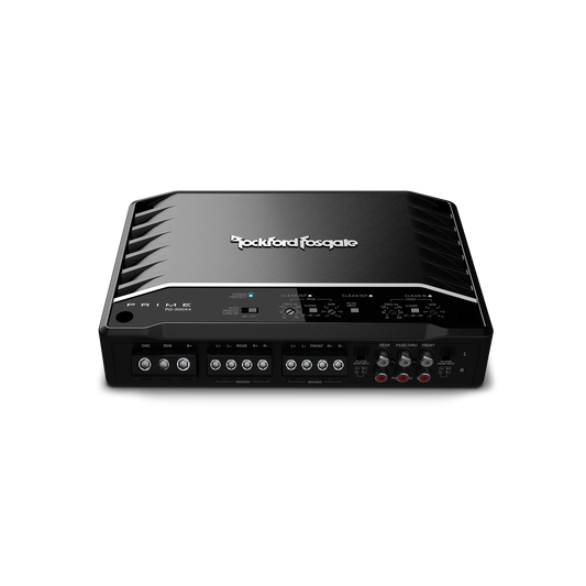 Amplificador prime de 4 canales de 300 vatios.