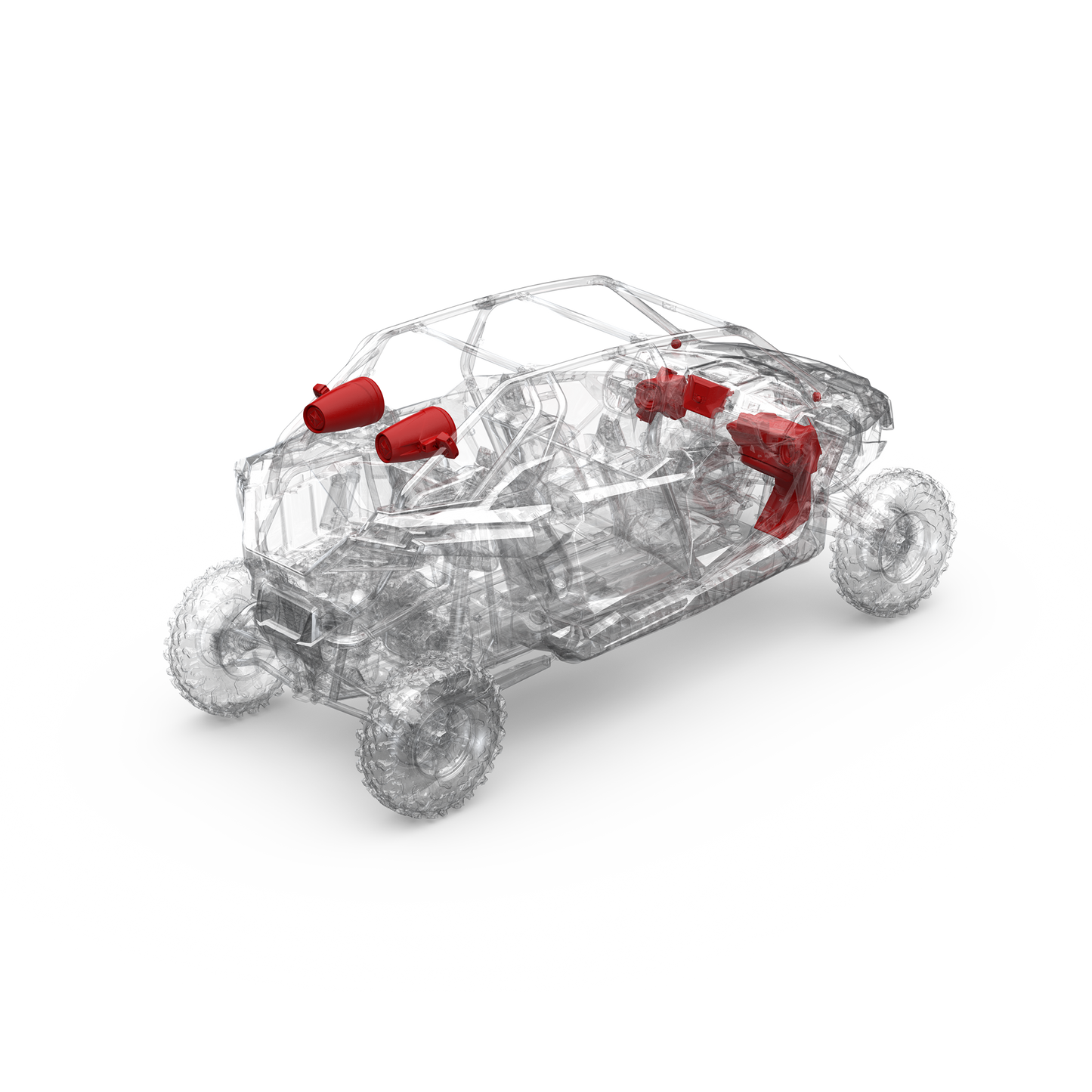 Kit de audio Polaris RZR Pro R 2019+ Stage 6 Ride Command